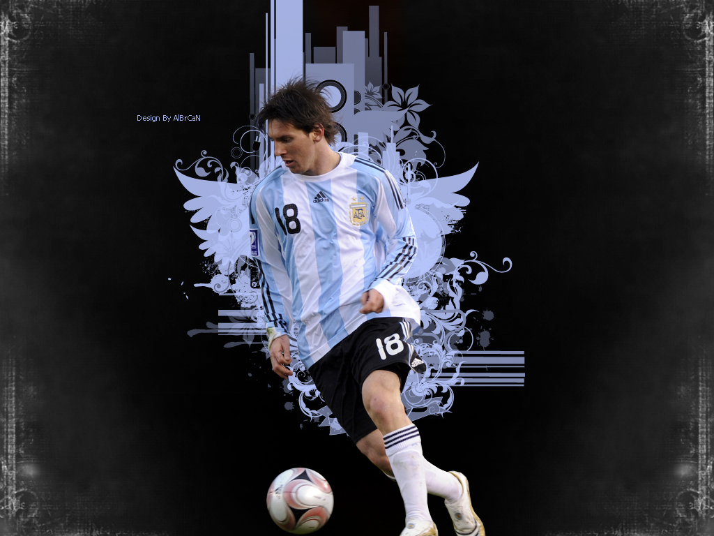 Cool Sports Players Lionel Messi Argentina Wallpaper