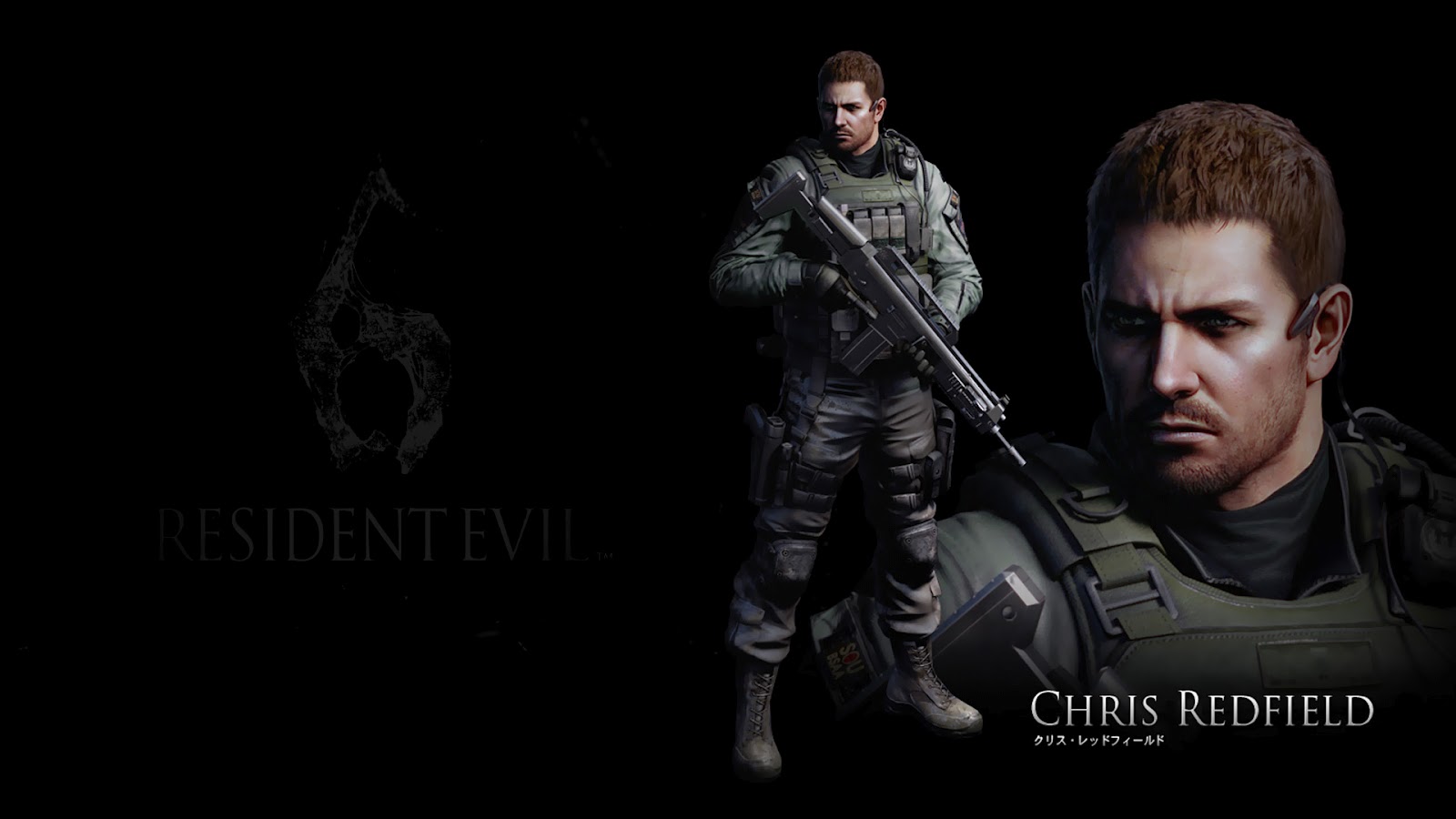 Resident Evil Revelations Chris Redfield Aporte Wallpaper