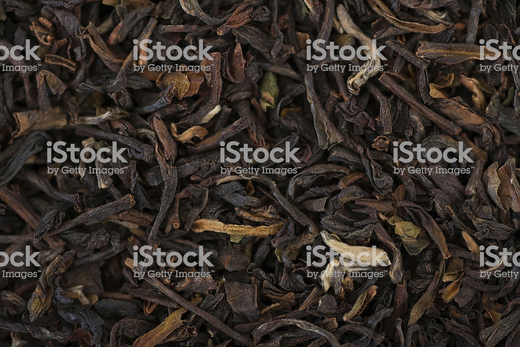 Black Tea Infusion Leaves Schwarzer Tee Darjeeling Background