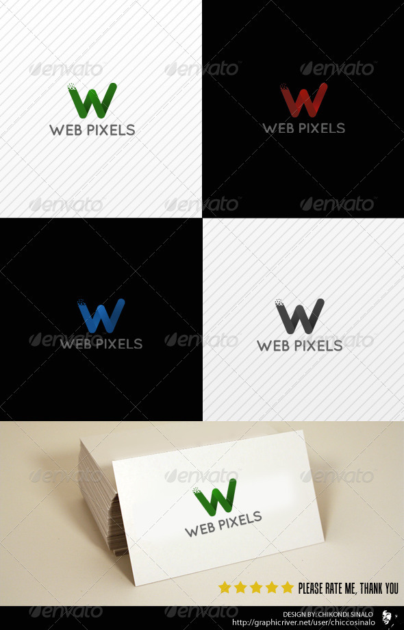 Logo Template Graphicriver Web Pixels