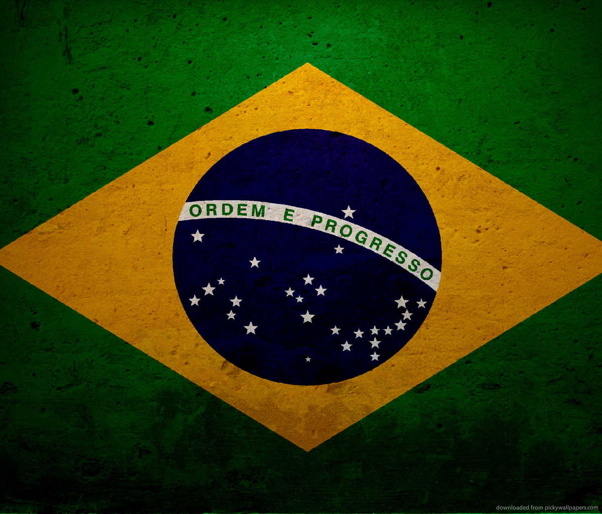 Brazil Flag HD Background Desktop Wallpaper WallscreenHD