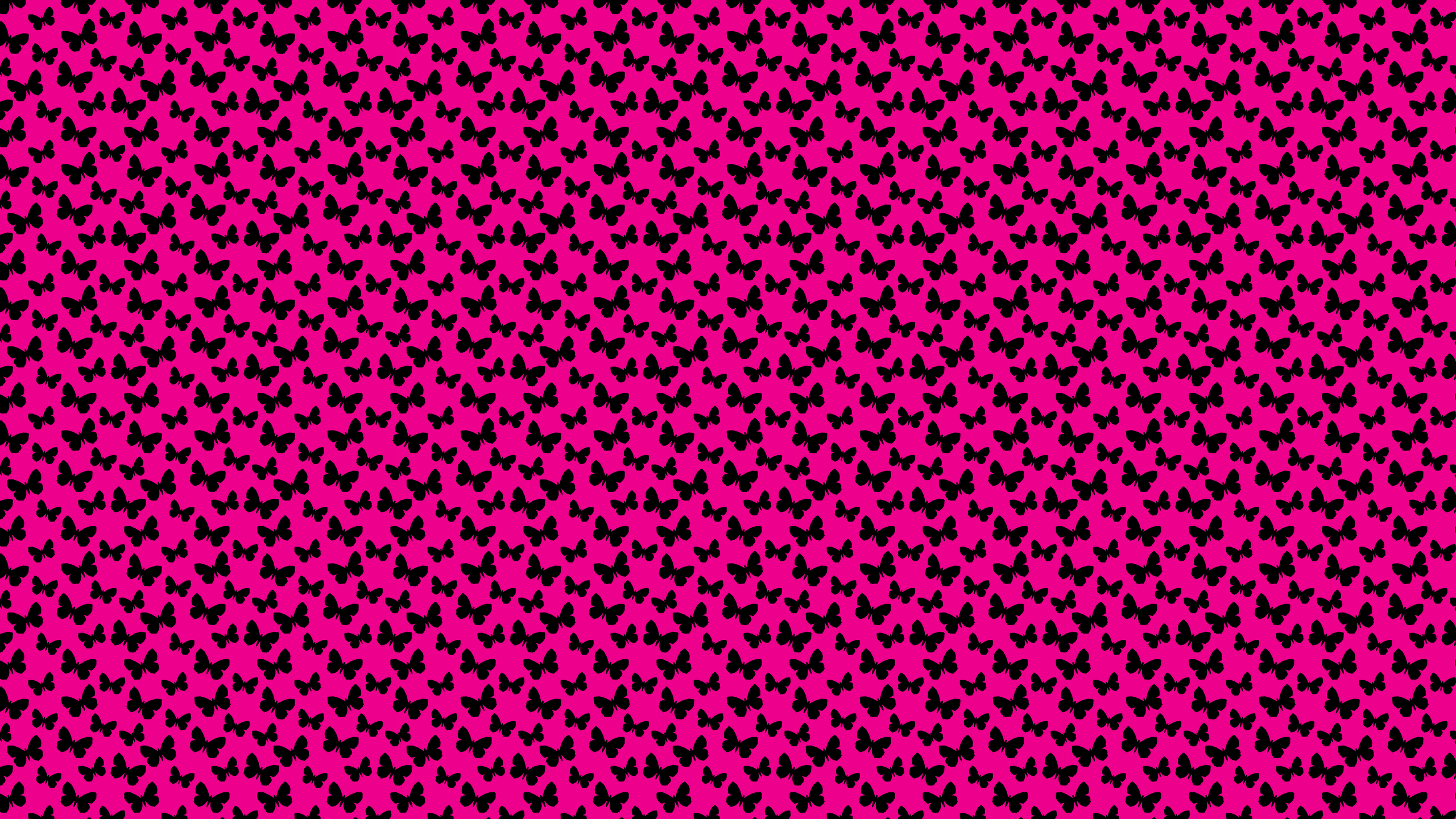 Installing This Hot Pink Butterflies Desktop Wallpaper Is Easy Just