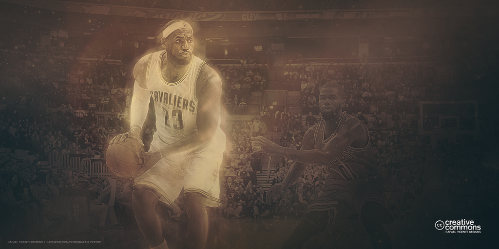 Lebron James Cleveland Cavaliers By Rafaelvicentedesigns On