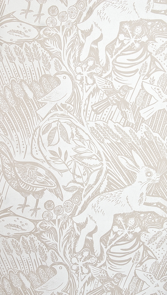 Harvest Hare Wallpaper Excellent Lino Print With Mark Hearld