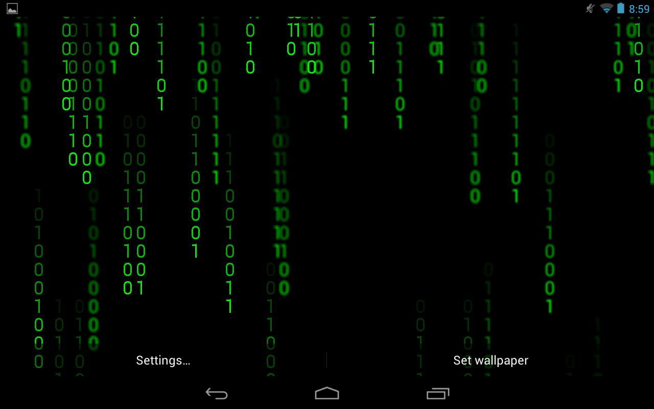 Hacker Live Wallpaper A Of Binary Sequences Streaming