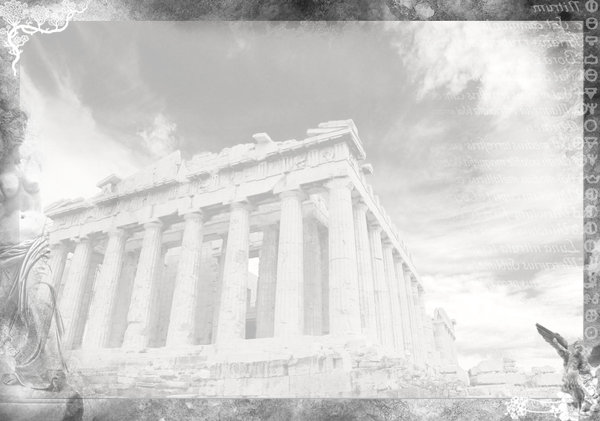 Greek Philosophy Background by Maatkare Tawey on