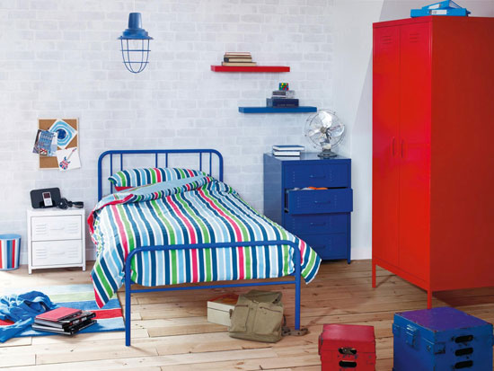 Locker Industrial Style Bedroom Furniture For Boys At Next Bedroom