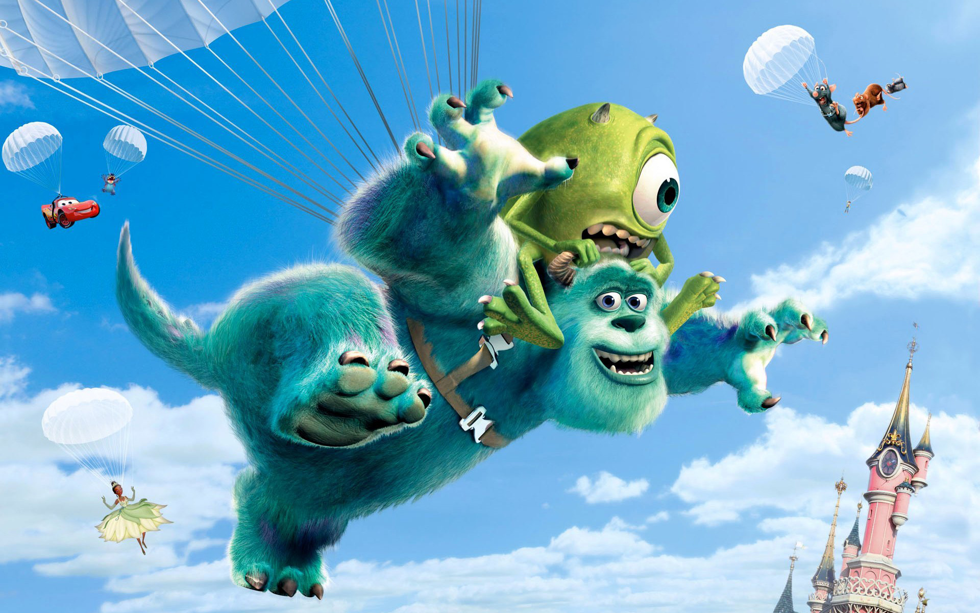 Disney Movies Monsters University Wallpaper HD