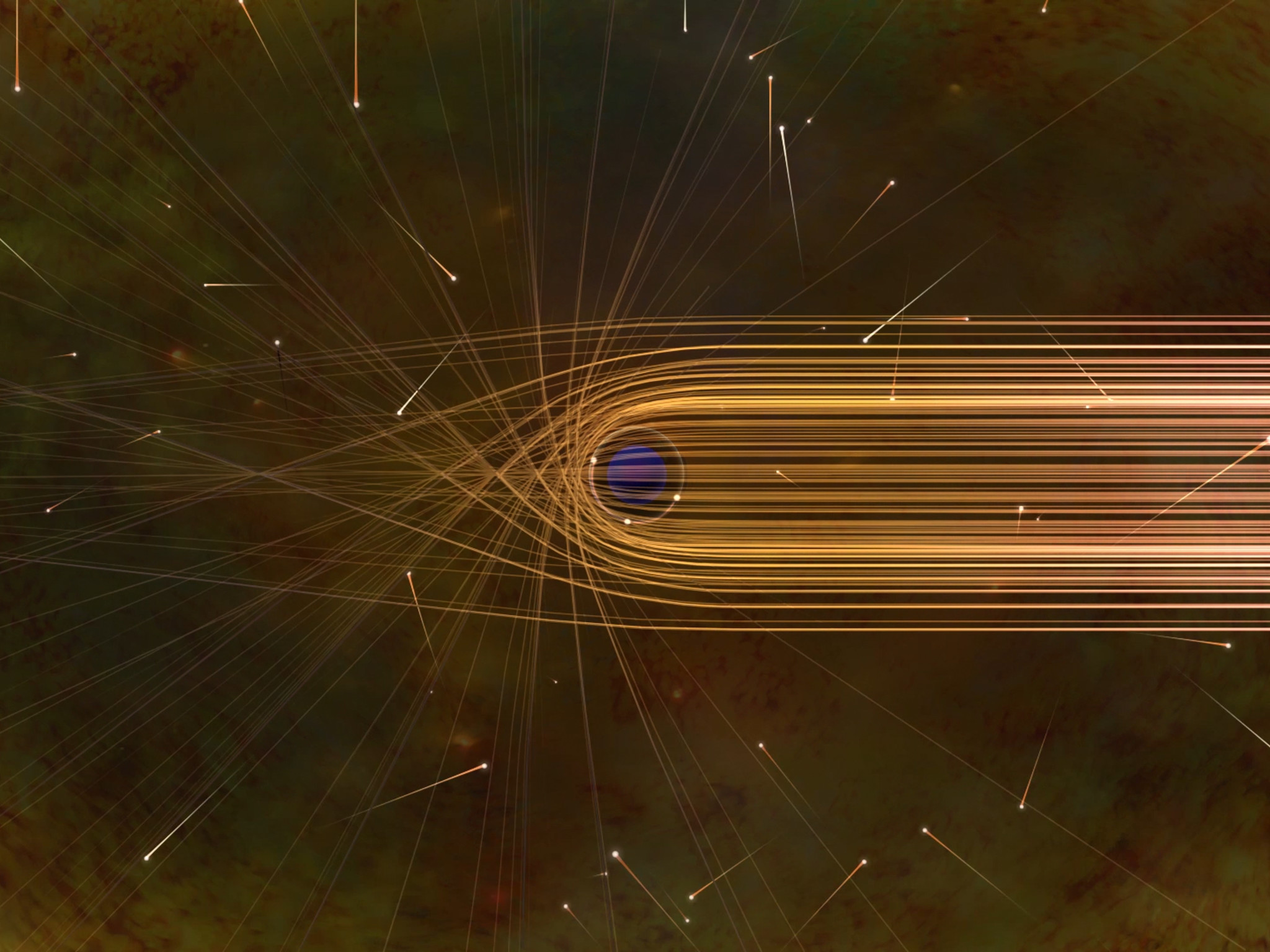 Photon Paths Around A Black Hole Eso