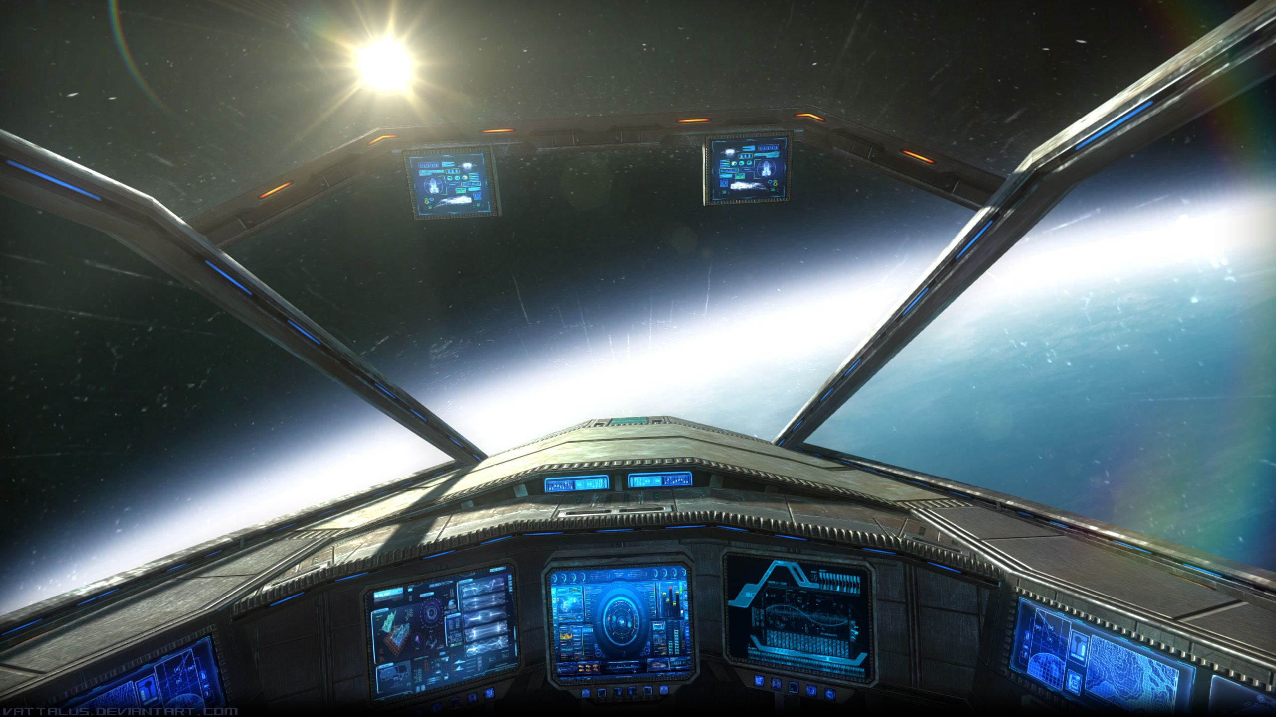 spaceship window