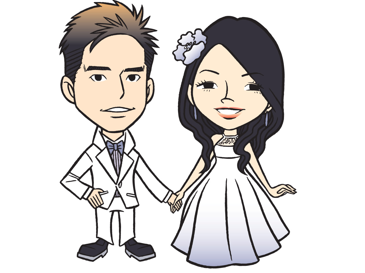 Image For Indian Bride And Groom Animated Cartoon Marriage