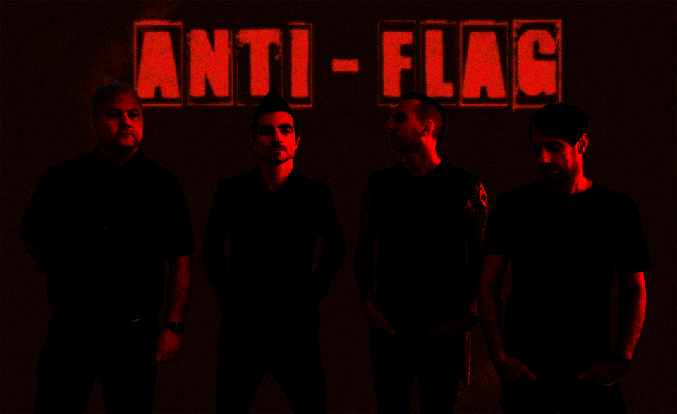 New To Photoshop Was Trying Make An Anti Flag Wallpaper