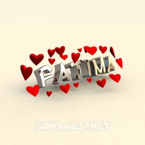 Pre Of In Love For Name Fatima