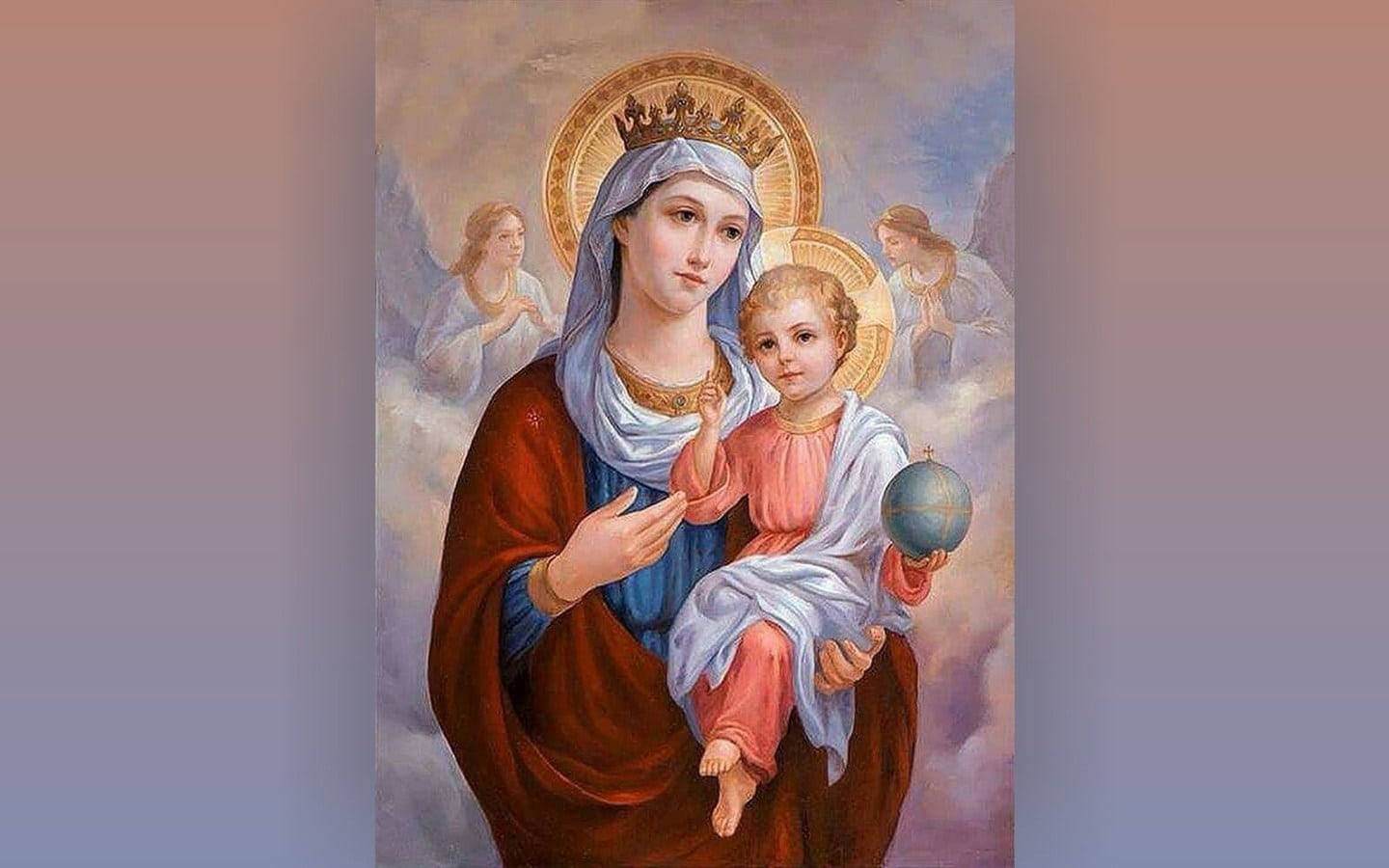 Mary And Jesus Wallpaper