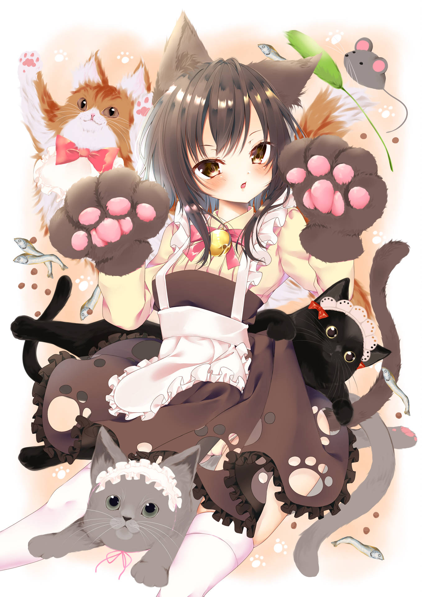 Anime Cat Wallpaper