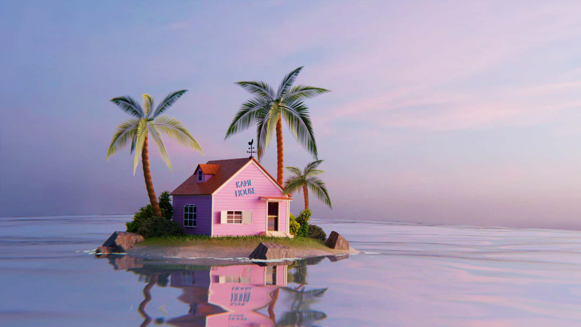T Ng H P Wallpaper 4k Kame House V I C Nh N Ph Fan