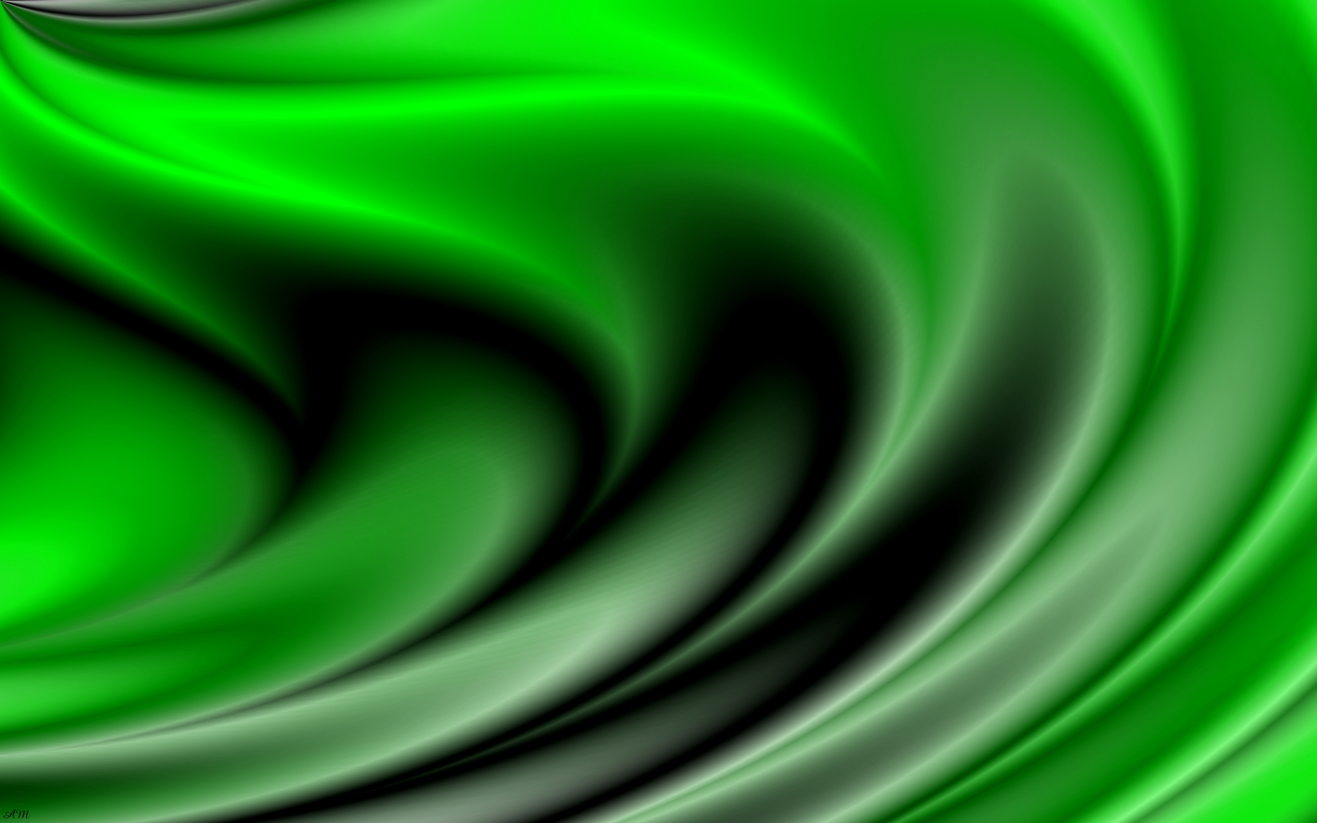 Green Abstract Windows Wallpaper All For