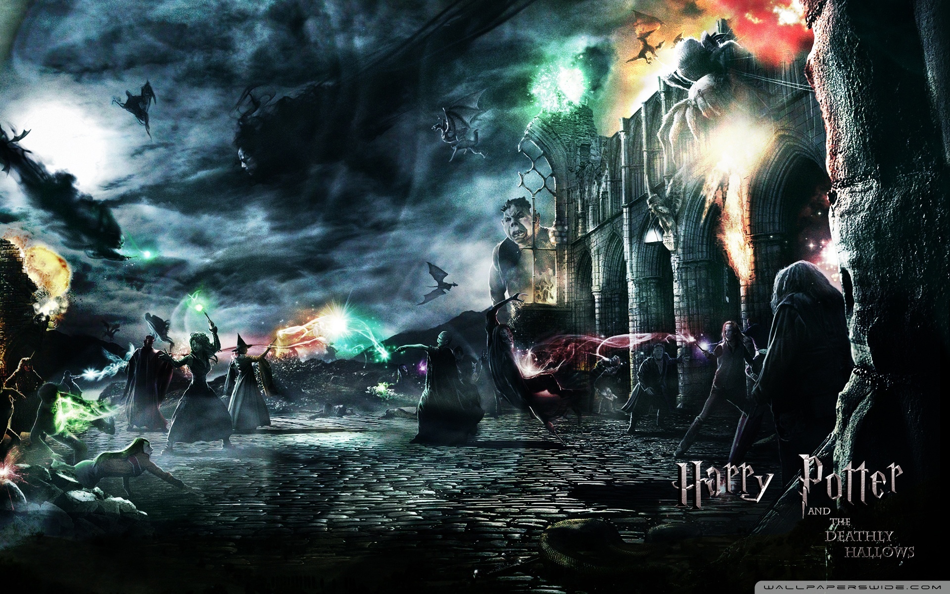harry potter harry potter and the deathly hallows voldemort hogwarts