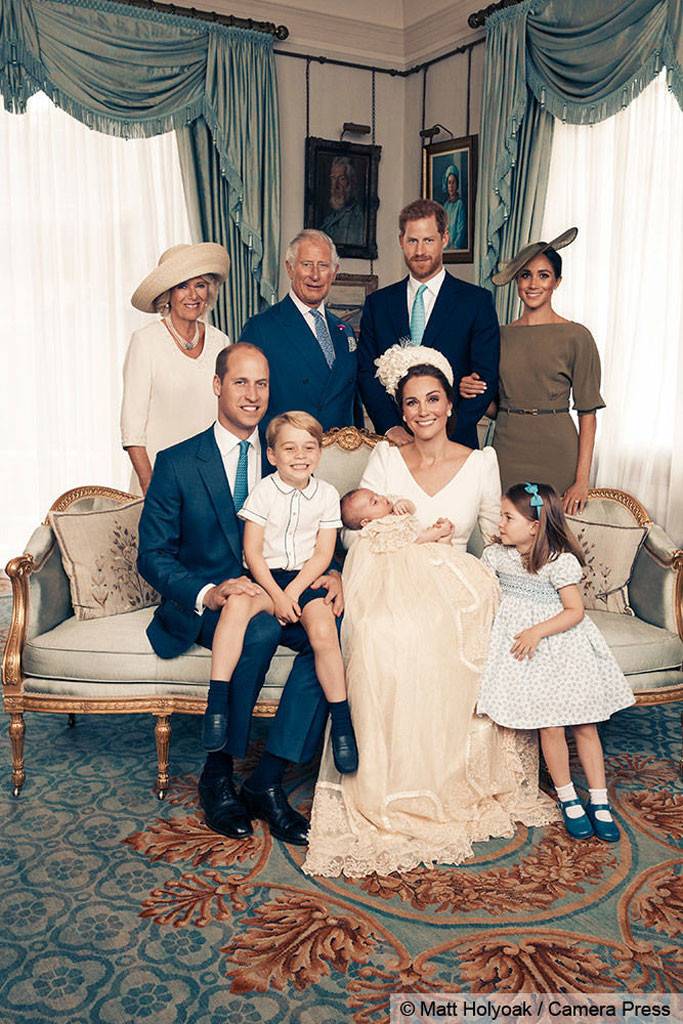 See Prince Louis Official Christening Photos With The Royal
