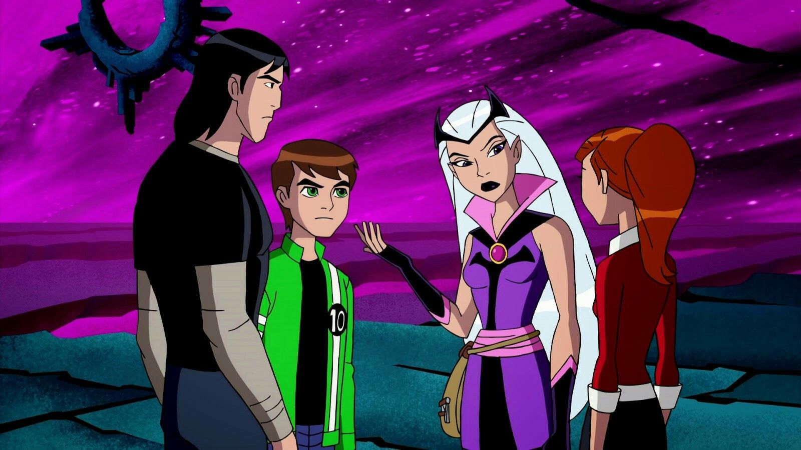 Kevin Ben Charmcaster And Gwen Ultimate Alien Cartoon