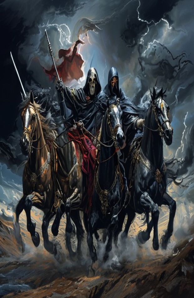 Four Horsemen Of The Apocalypse Wallpaper