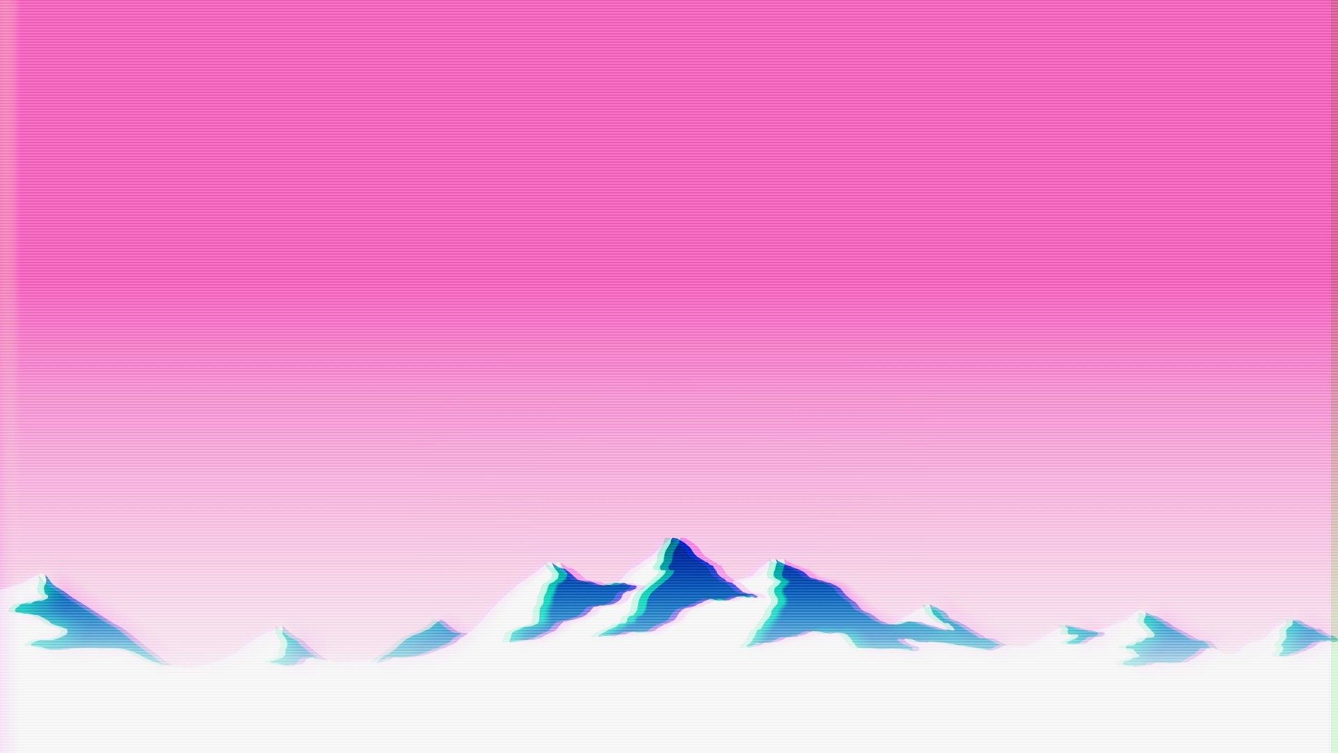 Vaporwave Glitch Art Wallpaper Hd