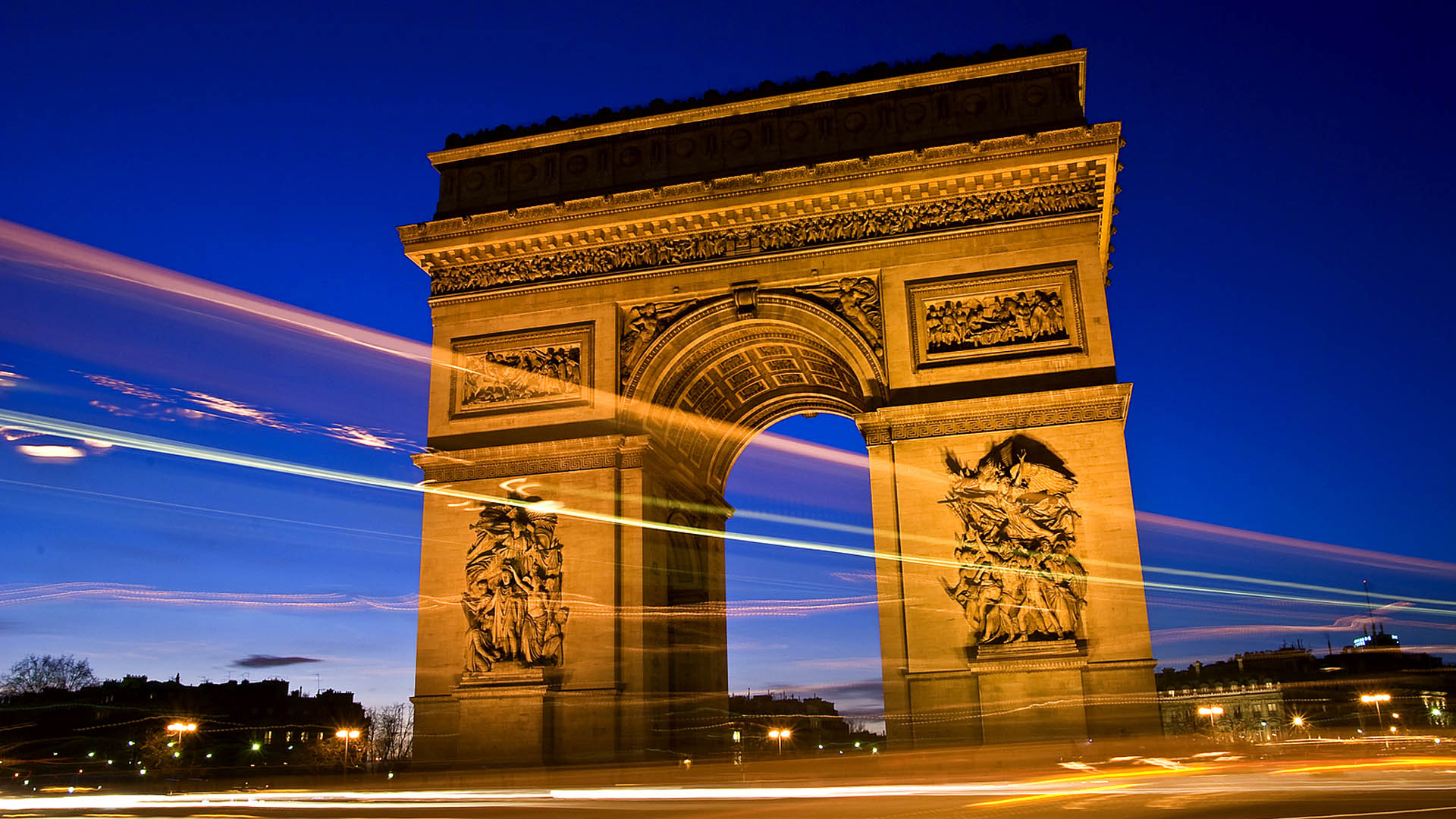 Arc De Triomphe Paris Wallpaper Travel HD