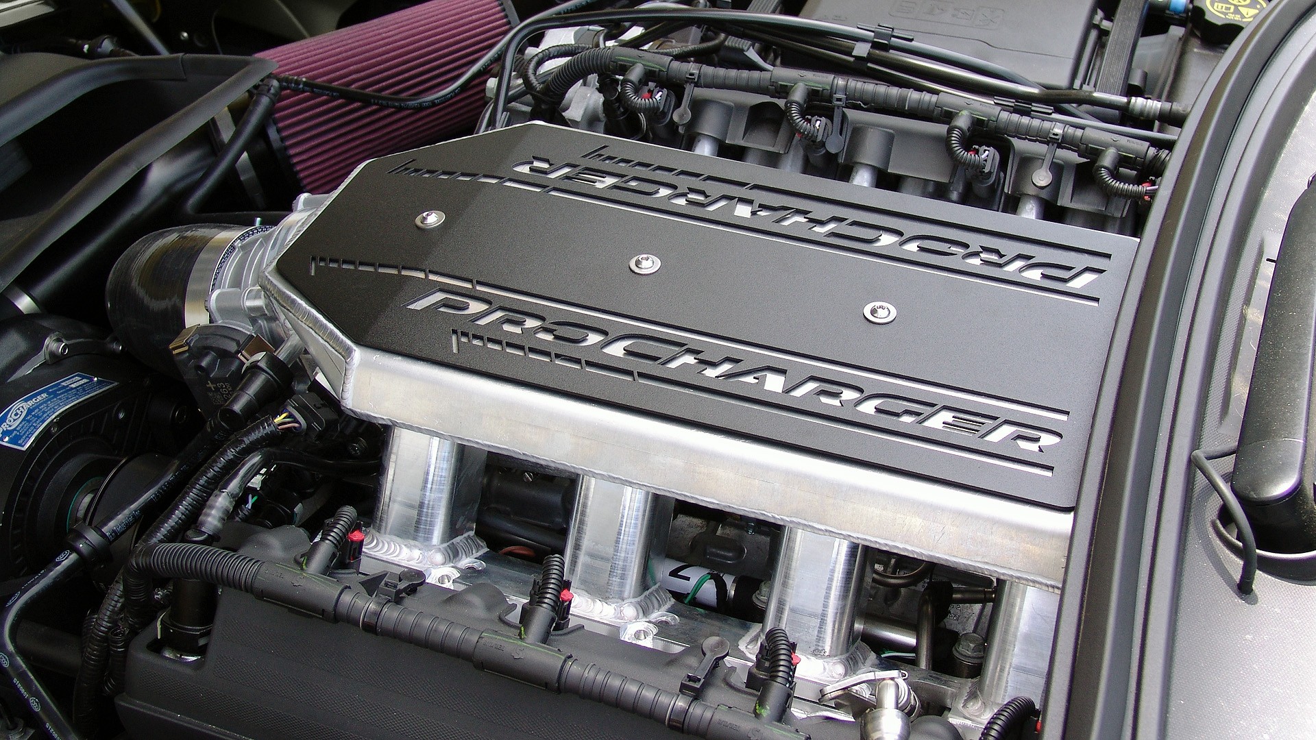 Corvette Z06 Gets A Procharger Jumps To Over Hp