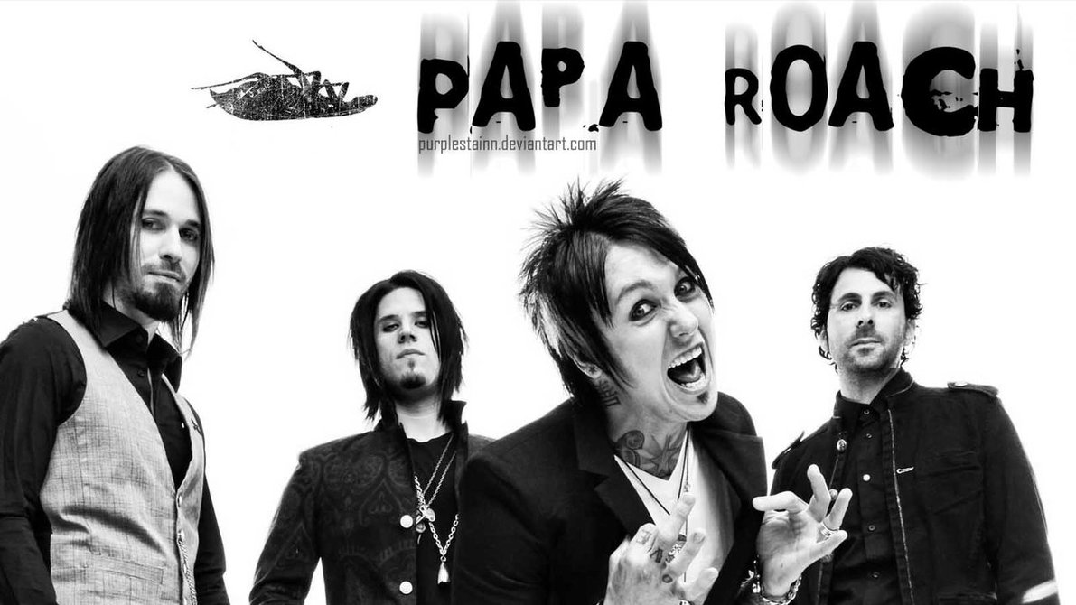 Papa Roach By Purplestainn
