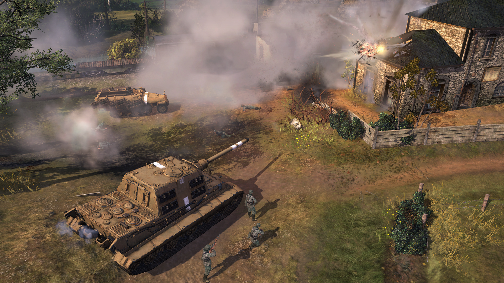 Company of Heroes 2 The Western Front Armies 2014 promotional