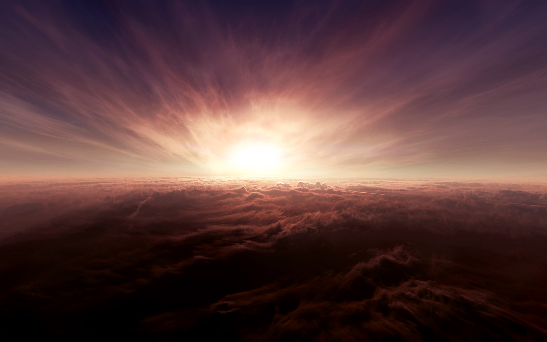 Above The Clouds Wallpaper HD