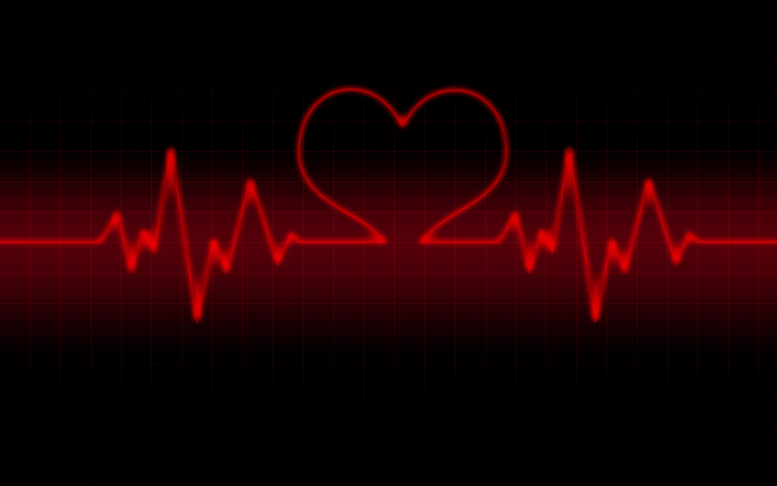 Red Hearts Black Background - Wallpapersafari