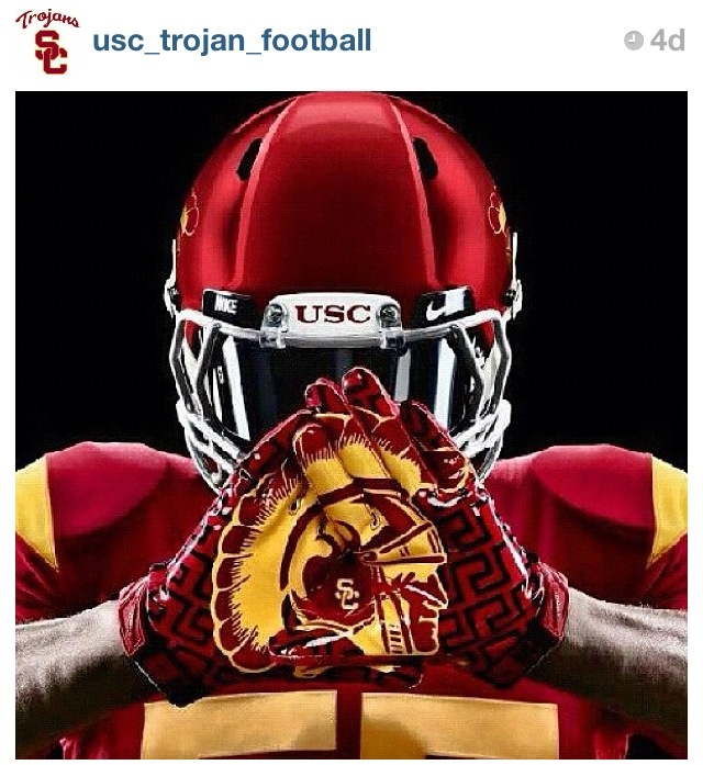 usc football gloves Free Shipping Available