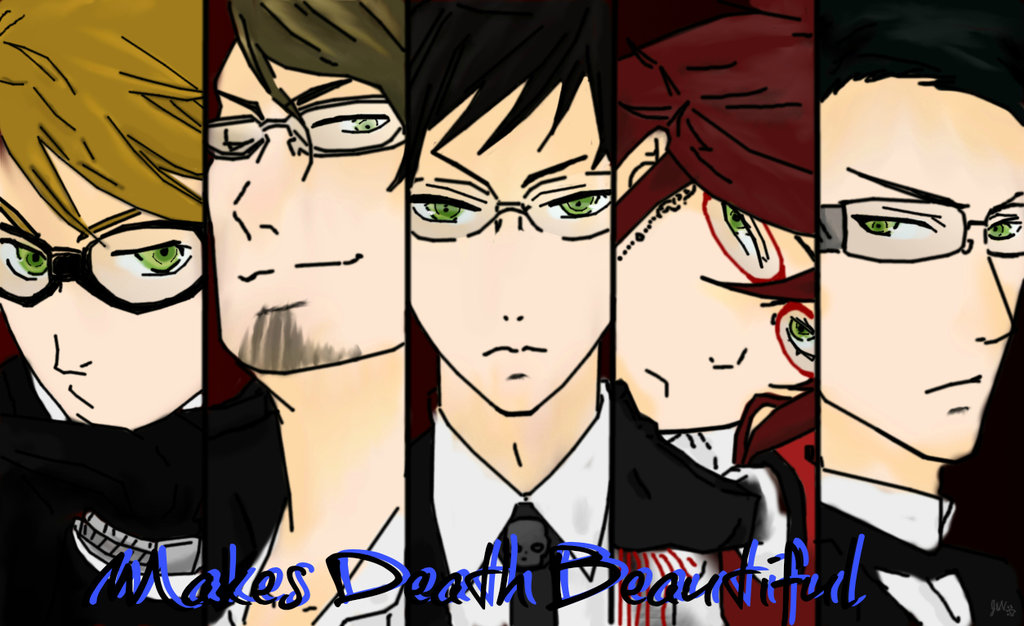 Makes Death Beautiful Black Butler Shinigami By Crimsonfange On