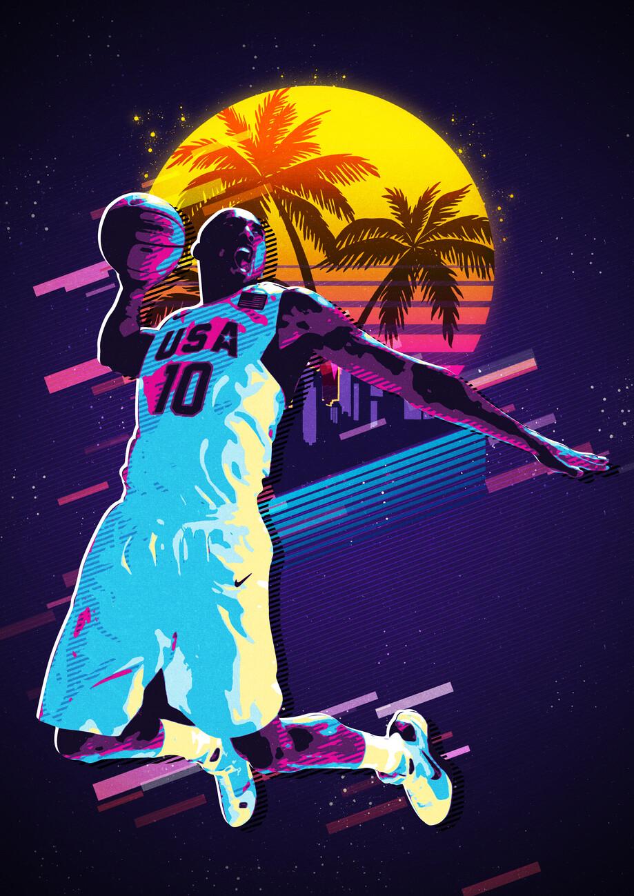 Wall Art Print Kobe Bryant Basketball Gifts Merchandise