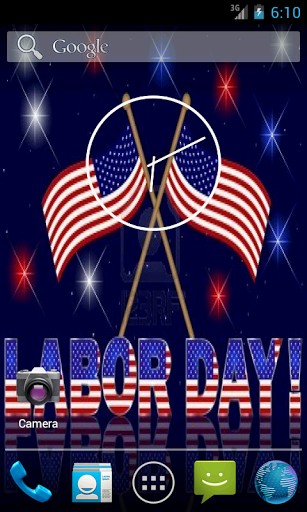 Happy Labor Day Live Wallpaper Screenshot For Android