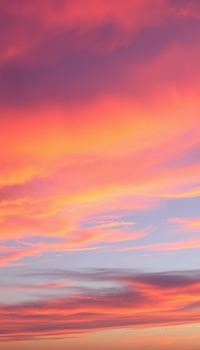 Sunset Sky Phone Wallpaper