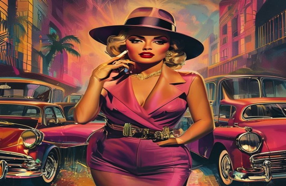 Marilyn Monroe Gangster Wallpaper