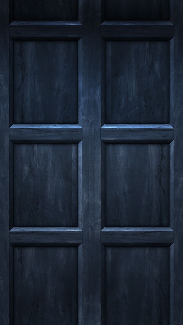 Tardis Door Doctor Who iPhone Wallpaper