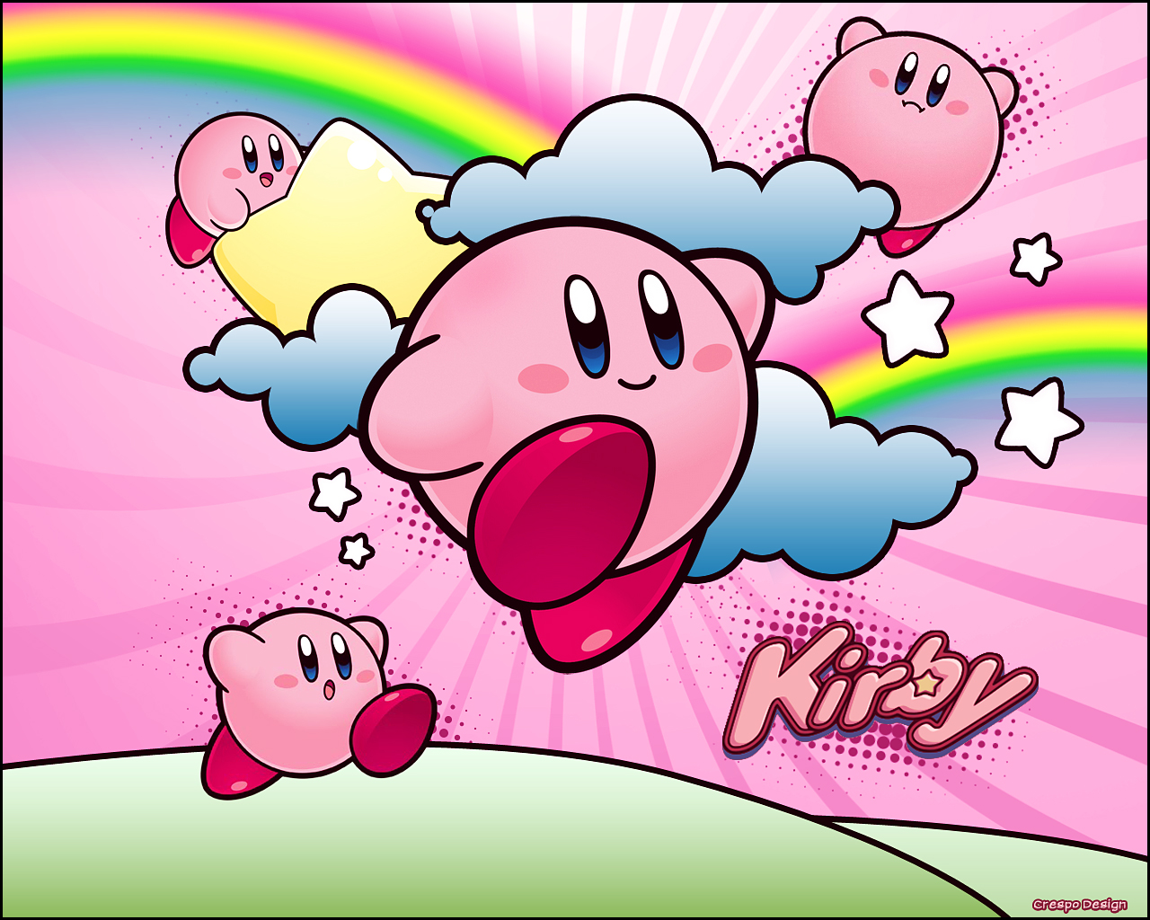 Pin Wallpaper Kirby HD Hon Valkyrie Megaman 3d
