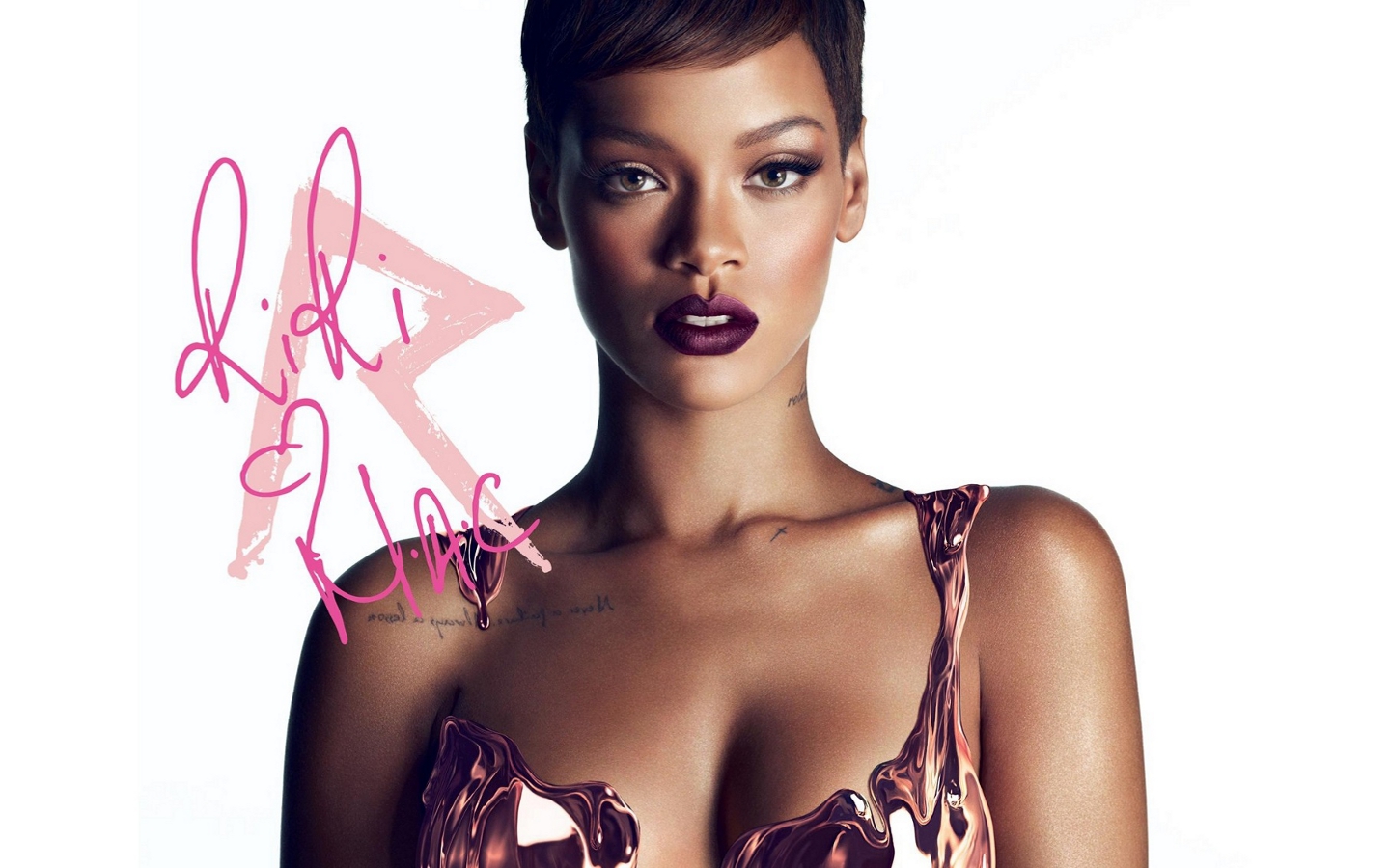 Rihanna Mac Cosmetics Wallpaper