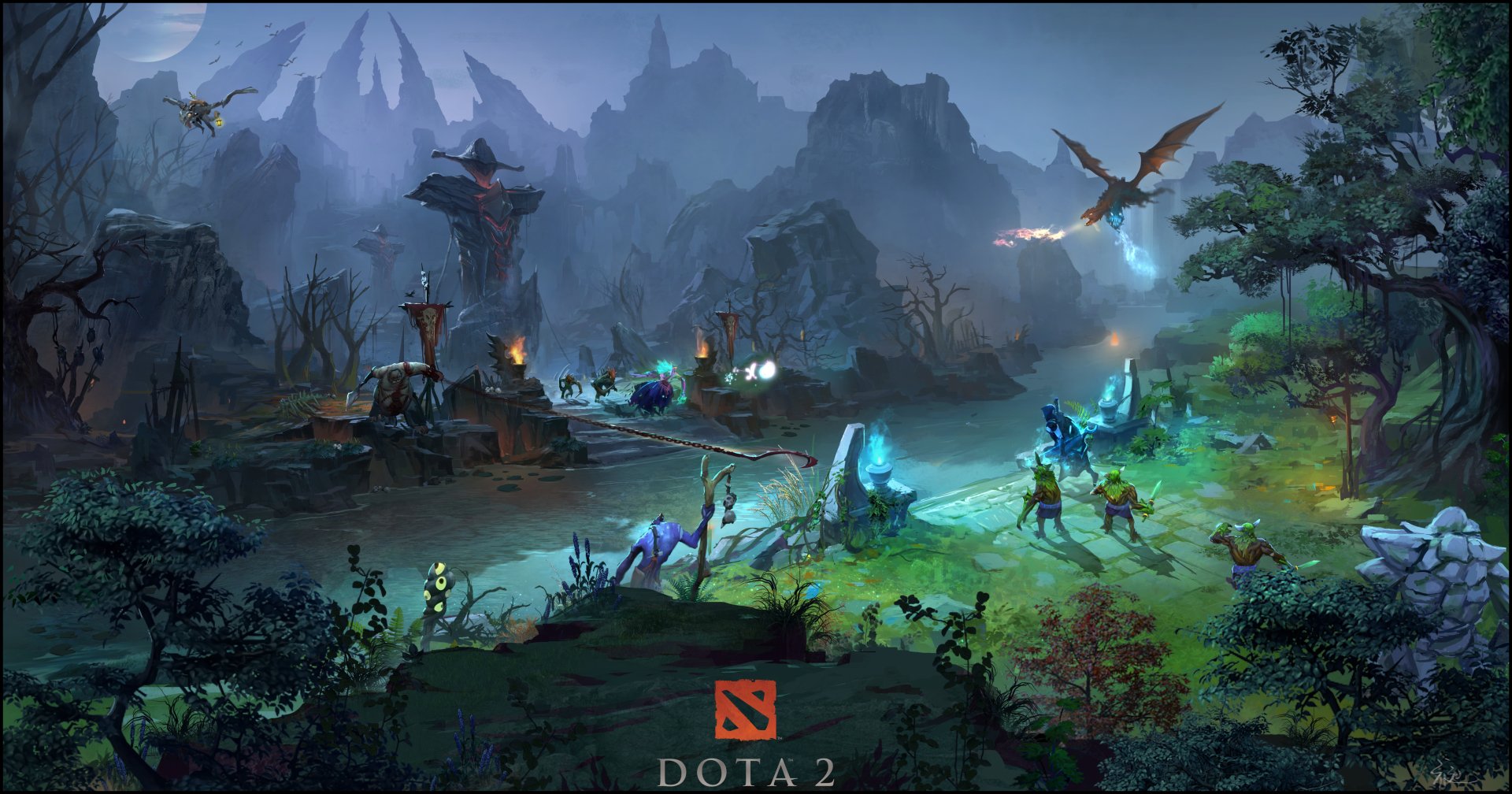Stunning 4k Ultra HD Wallpaper Of Dota By Valve