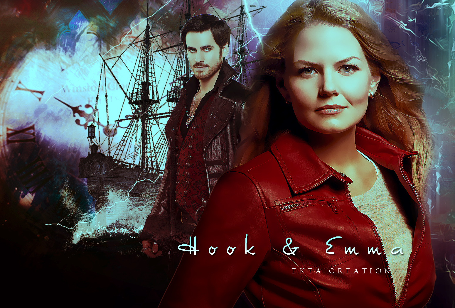 Hook And Emma Wallpaper Amazing