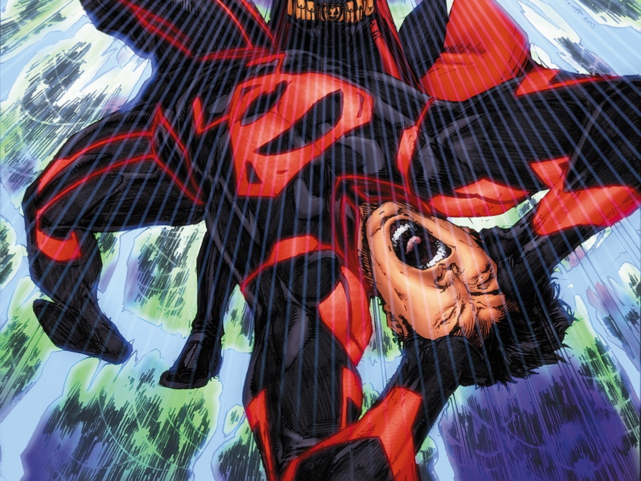Superboy Symbol Wallpaper Ics
