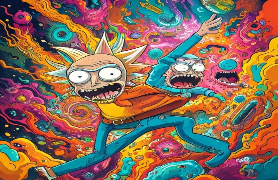 Supreme Rick And Morty Wallpaper