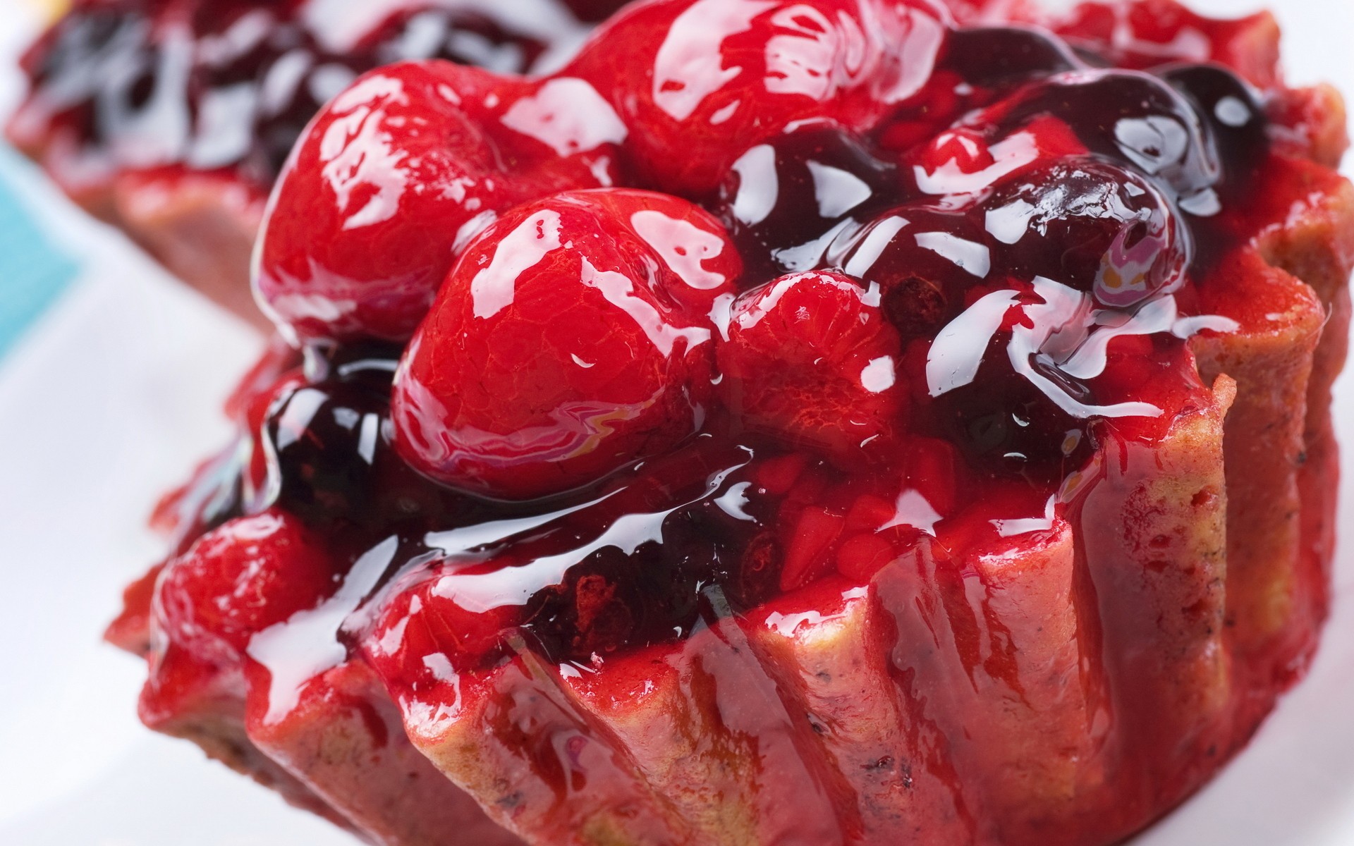 Food Sweets Wallpaper Cherries Berries
