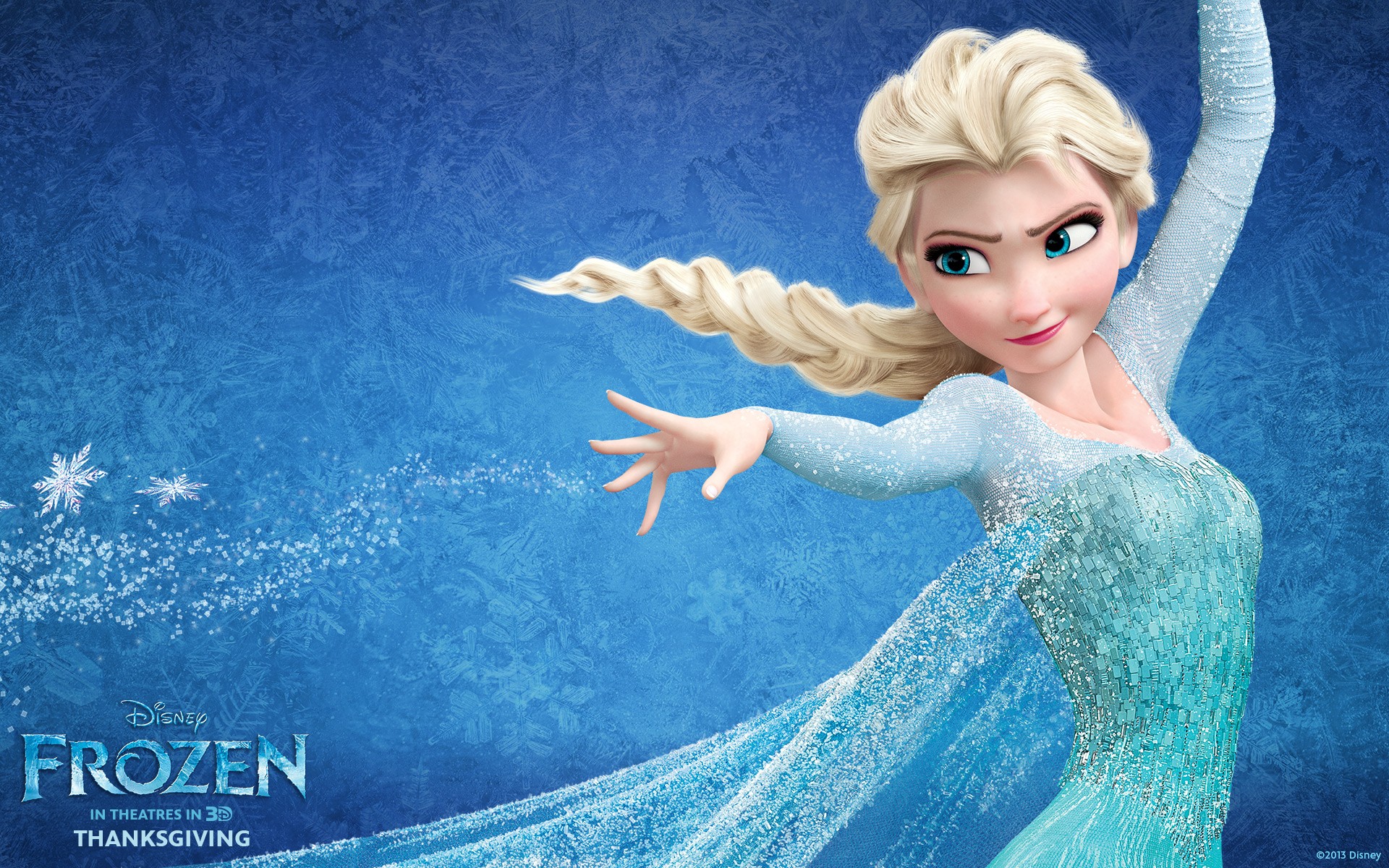 Frozen Elsa Movie HD Wallpaper New
