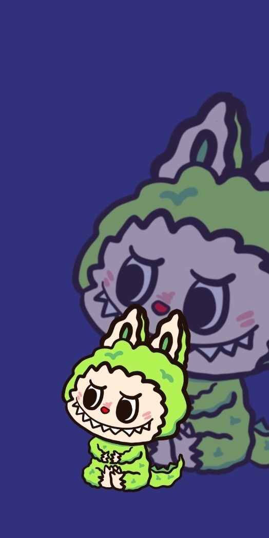 Labubu Phone Wallpaper For Lockscreen And Homescreen In