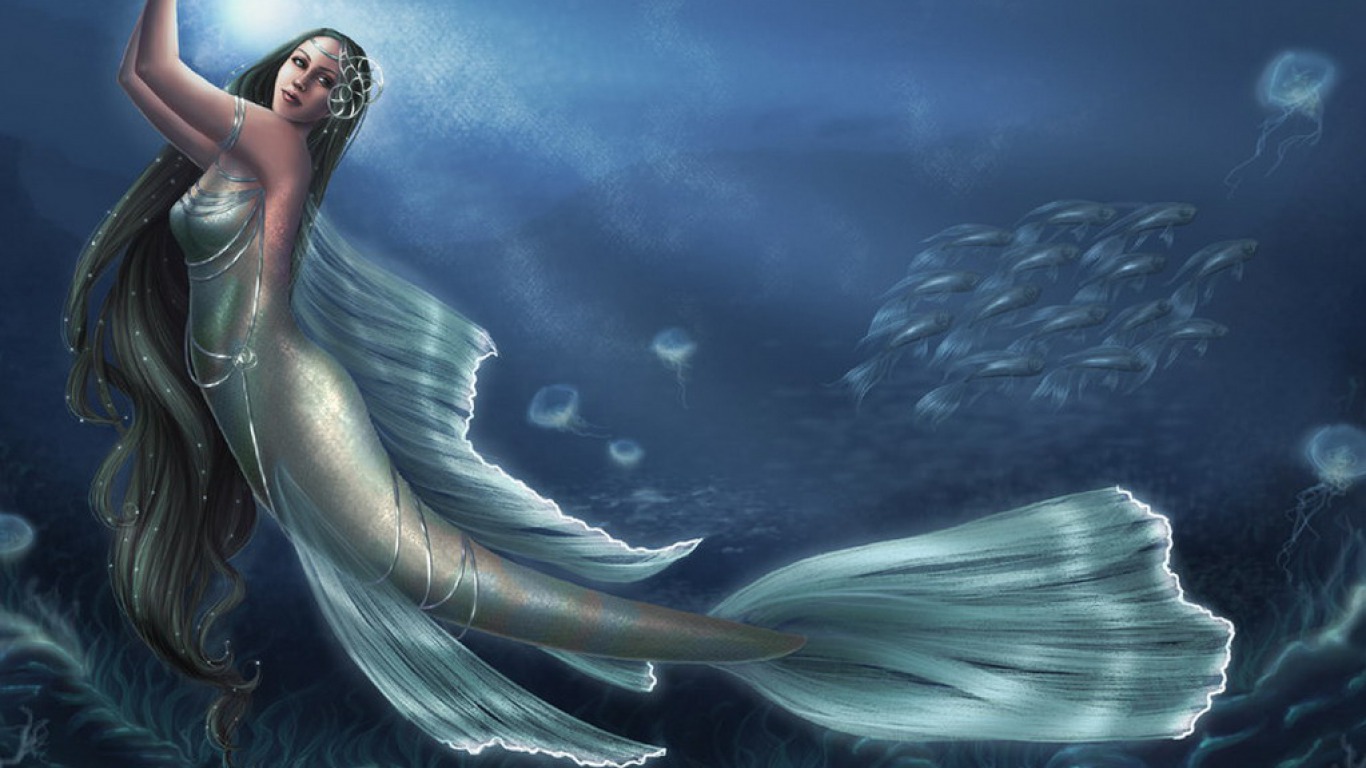 50 Mermaid Wallpapers For Desktop On Wallpapersafari