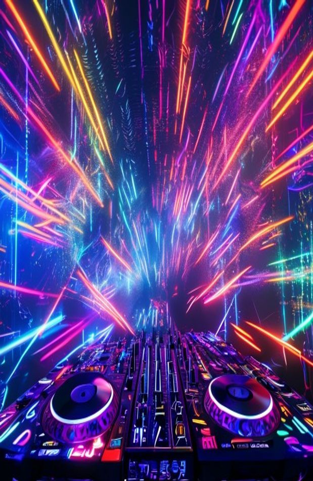 Led Dj Lights Wallpaper